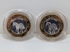(2) .999 Silver "Limited Edition Gaming Token"