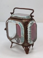 VIctorian or Ealier Antique Glass Poclet Watch Display Case