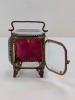 VIctorian or Ealier Antique Glass Poclet Watch Display Case - 6