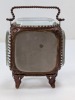 VIctorian or Ealier Antique Glass Poclet Watch Display Case - 8
