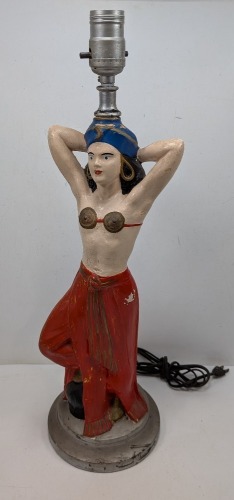 Art Deco - Mid-Century Ceramic Lamp