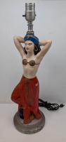 Art Deco - Mid-Century Ceramic Lamp