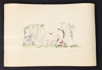 Signed Sketch by Arno Breker