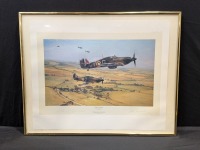 Signed Aviation Print