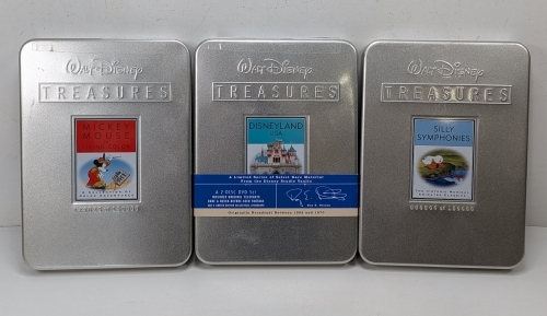 (3) Walt DIsney Treasures Collections