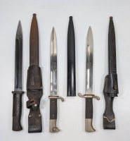 (3) Vintage Bayonets & Dagger