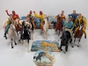 1950s Heartland Plastic Western Action Figures