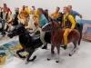1950s Heartland Plastic Western Action Figures - 2
