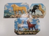 1950s Heartland Plastic Western Action Figures - 8