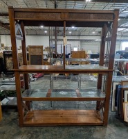Wooden Shelving Unit