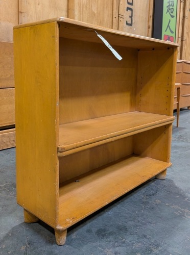 Heywood-Wakefield Champagne Mid Century Bookcase