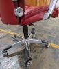 Sealy Roma Red Leather Office Chair - 5