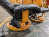 Swivel Plug-In Recliner w/ Ottoman - 5