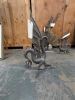 Fire Place Tools, Folding Fire Sceen & Dragon Andirons - 2