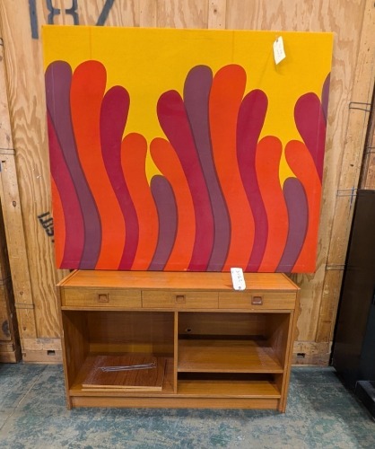 Credenza & Wall Art