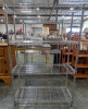 (2) Shelf Tech System Metal Shelving Units - 3