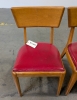 Heywood-Wakefield Champagne Mid-Century Dop-Leaf Table Table & (4) Chairs - 4