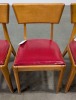Heywood-Wakefield Champagne Mid-Century Dop-Leaf Table Table & (4) Chairs - 6