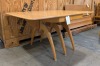 Heywood-Wakefield Champagne Mid-Century Dop-Leaf Table Table & (4) Chairs - 10