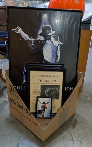 (1) Ctn Michael Jackson Artwork