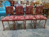 Glass Top Metal Table & (4) Chairs - 6