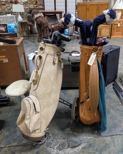 Golf Clubs & Bag/Carts