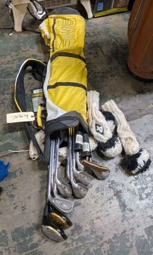 Golf Clubs & Bag