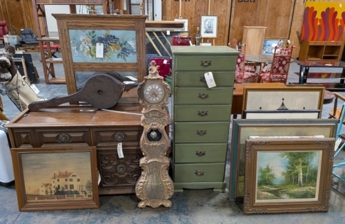 Sock Drawer, Artwork, Mirror, & More