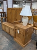 Storsge Bench, End Table, & Lamp - 4