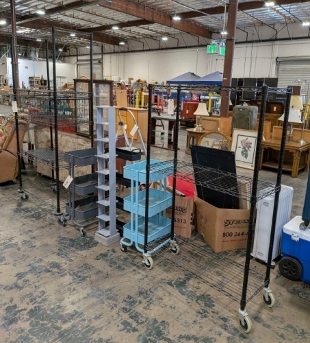 Rolling Shelves, Office Carts, & More