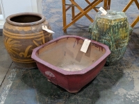 Pottery & Pedestal