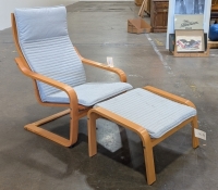 Armchair & Ottoman