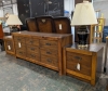 Bedroom Furniture Set & Lamps - 7