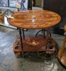 Bar Cart, End Tables, & Lamps - 2
