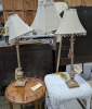 Bar Cart, End Tables, & Lamps - 6