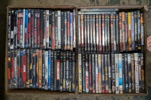 (2) Ctns of Sealed DVDs