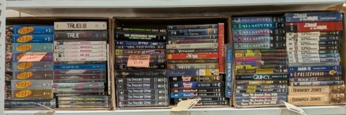 (3) Ctns of TV Show DVDs