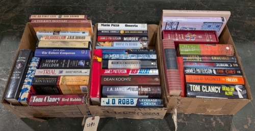 (3) Ctns of Non-Fiction Thrillers