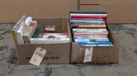 (2) Ctns of Golf Books