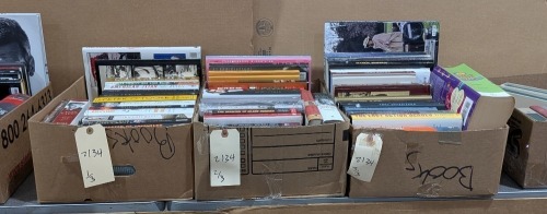(3) Ctns of Hollywood Memoirs