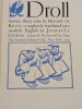 Signed Droll Stories Vol 1-3 - 2