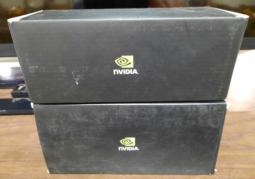 (2) Nvidia 3D Glasses