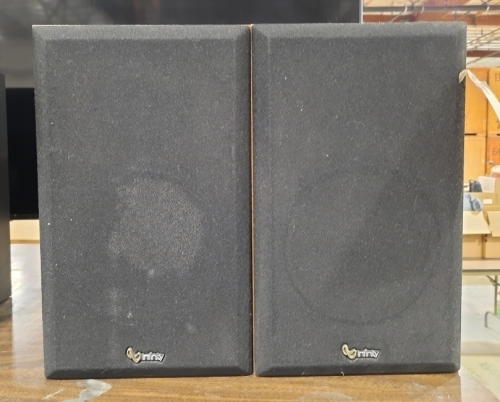 (2) Infinity Speakers