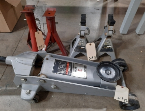 Floor Jack & Jack Stands
