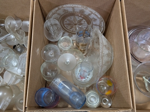 (5) Ctns Glassware