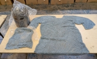 Replica Chainmail Armor & Helmet