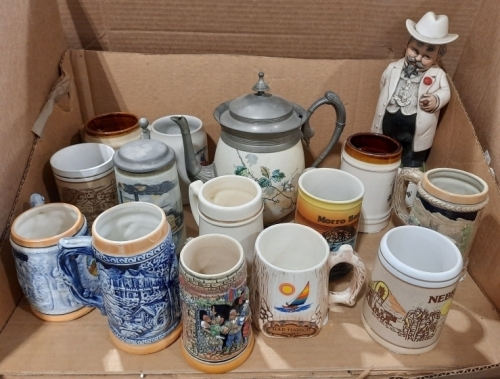 Assorted Steins & More