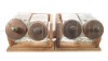 (2) Glass Storage Jar Sets