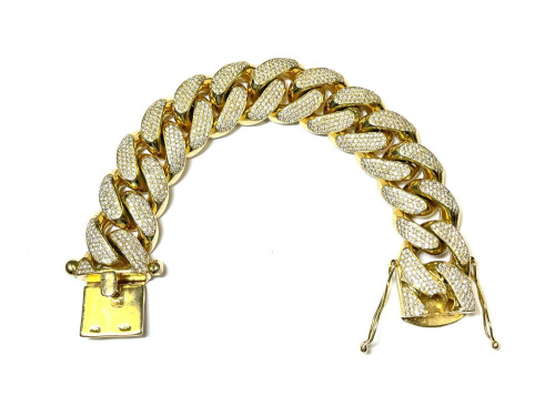14K Gold & Diamond Bracelet (Pompano Beach, FL)