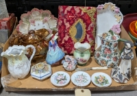 Tea Pots, Vintage-Antique Photo Album, & Other Collectibles